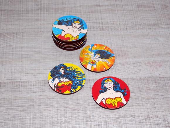Jogo da Memória Mulher Maravilha (mdf)