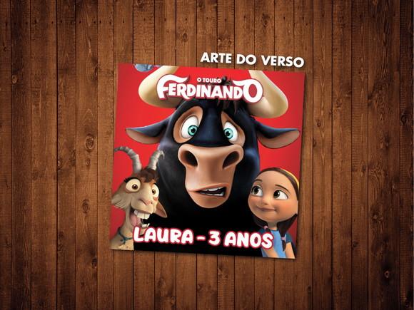 Jogo da Memória Touro Ferdinando (mdf)