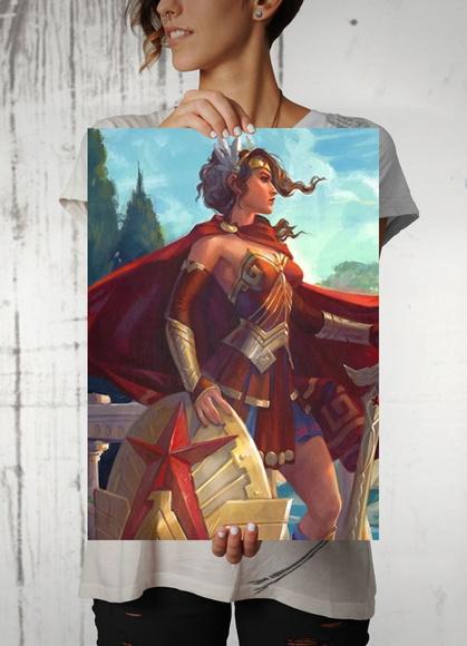 Kit 2 Quadros / Mulher-Maravilha