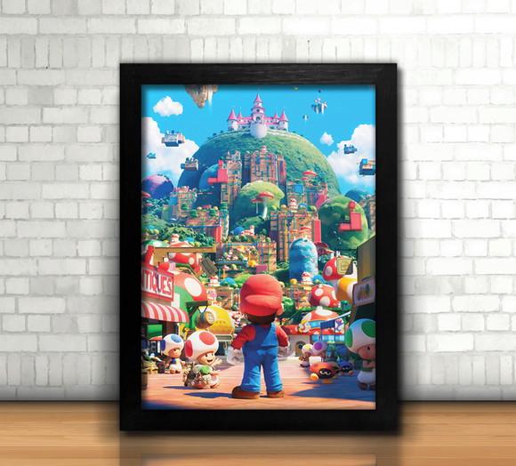 Kit 3 Quadros / Mario Bros