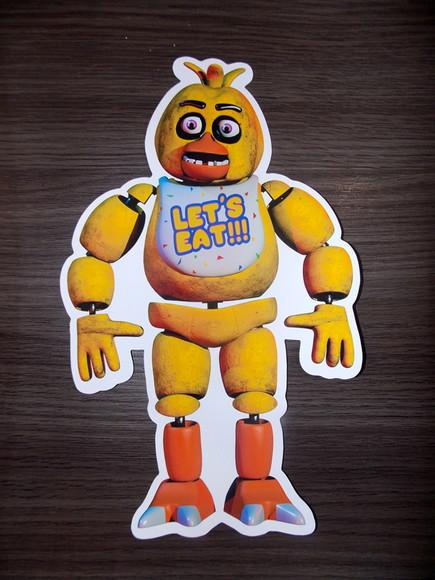 Kit 40 Adesivos / Five Nights At Freddy's