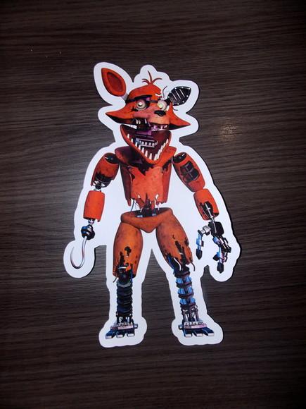 Kit 40 Adesivos / Five Nights At Freddy's