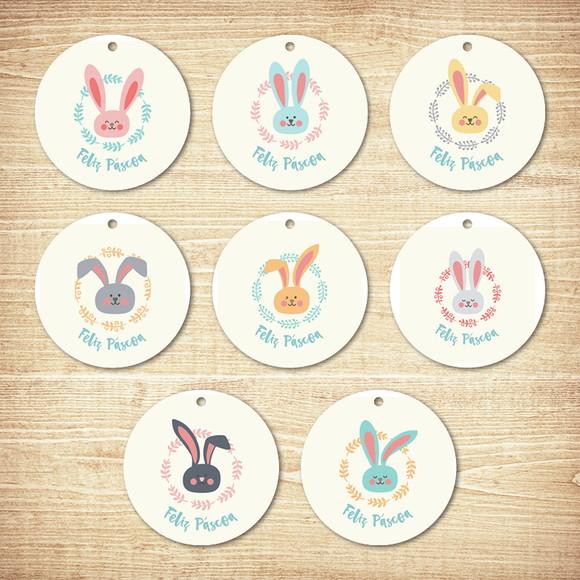 Kit 40 Tags / Páscoa