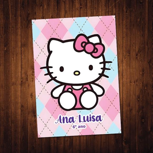 Kit Adesivo Hello Kitty Capa de Caderno