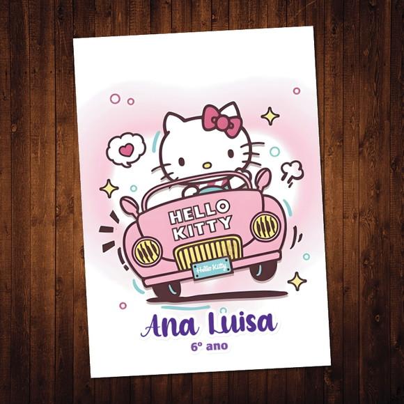 Kit Adesivo Hello Kitty Capa de Caderno