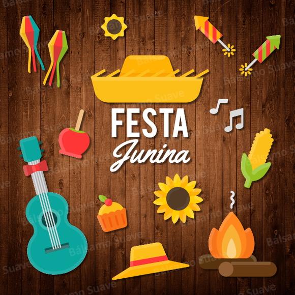 Kit Arquivo Digital / Festa Junina