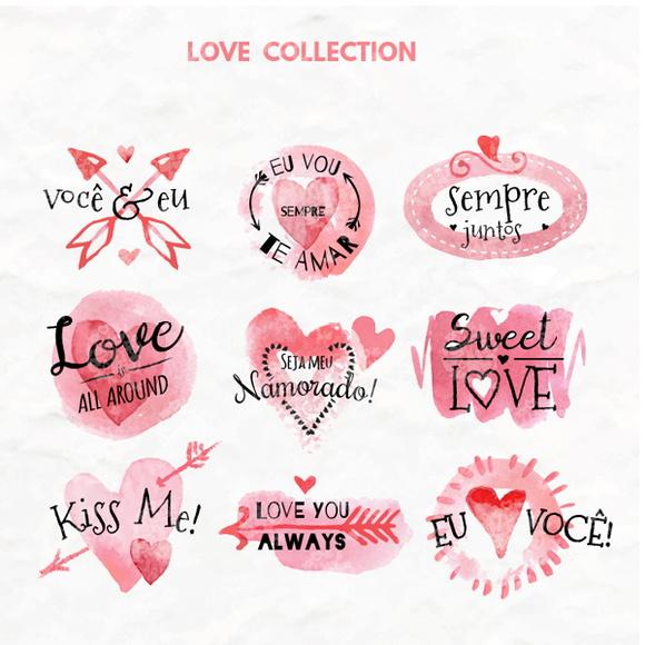 Kit Arquivo Digital / Love Collection