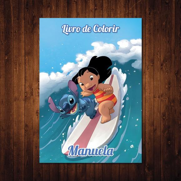 Lilo e Stitch / Livro de Colorir / 15x21cm