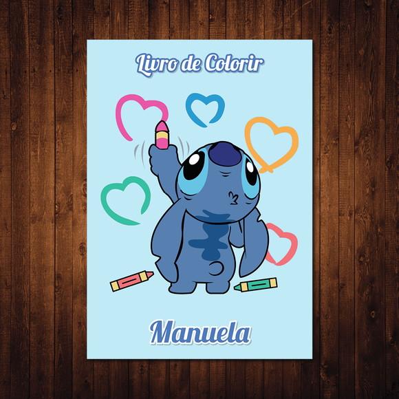 Lilo e Stitch / Livro de Colorir / 15x21cm