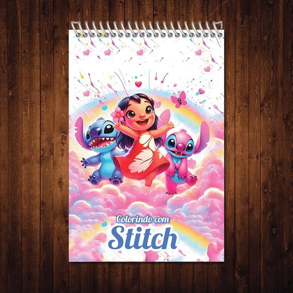 Lilo e Stitch / Livro de Colorir / Estilo Bobbie Goods