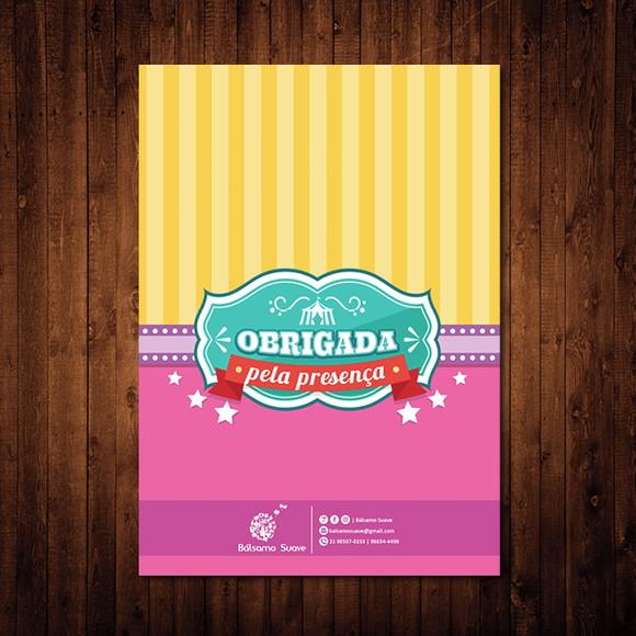 Livro de Colorir / Circo Encantado / 15x21cm / 12 Desenhos