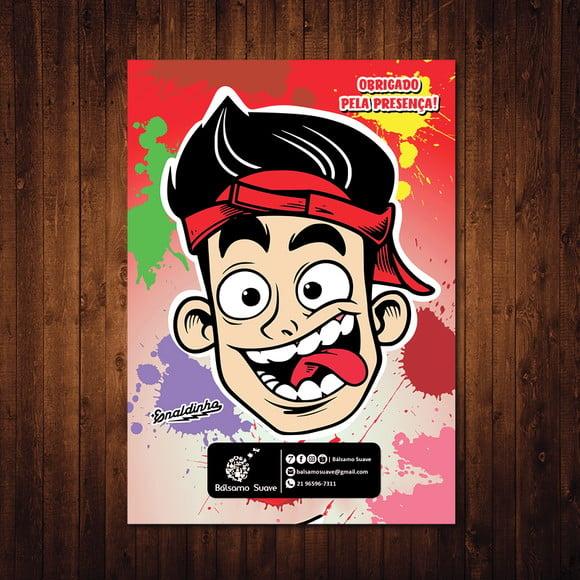 Livro de Colorir / Enaldinho / 15x21cm / 12 Desenhos