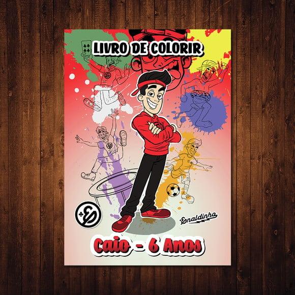 Livro de Colorir / Enaldinho / 15x21cm / 12 Desenhos