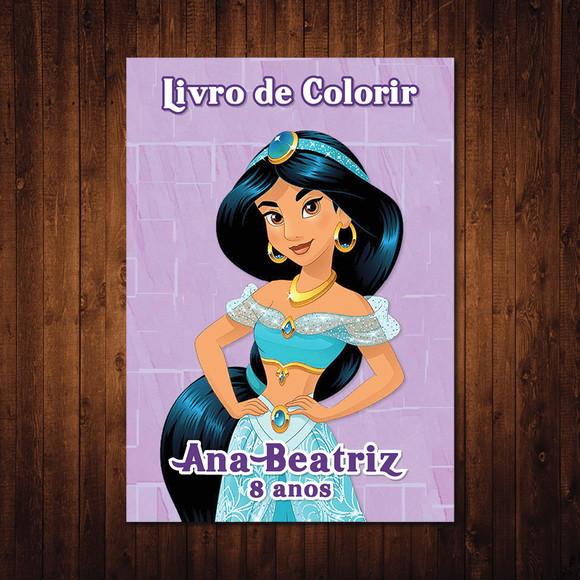 Livro de Colorir / Jasmine / 15x21cm