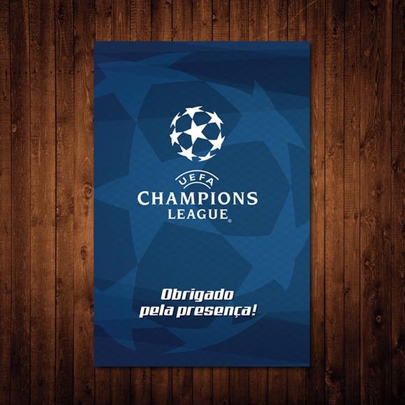 Livro de Colorir / Liga dos Campeões / 10x15cm