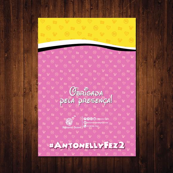 Livro de Colorir / Minnie Baby Rosa / 15x21cm