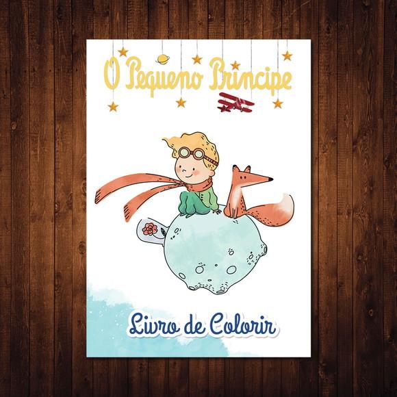Livro de Colorir / o Pequeno Príncipe / 10x15