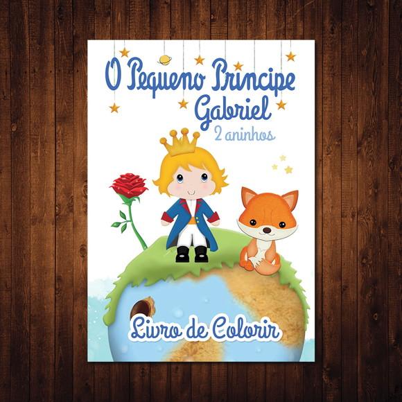 Livro de Colorir / o Pequeno Príncipe / 15x21cm