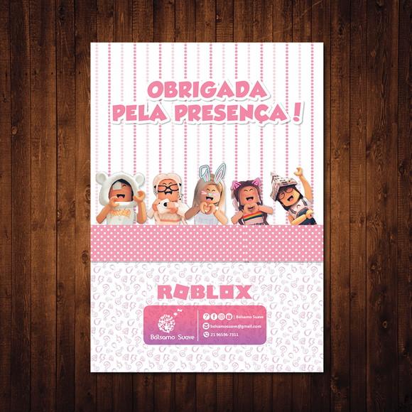 Livro de Colorir / Roblox / 10x15cm / 12 Desenhos