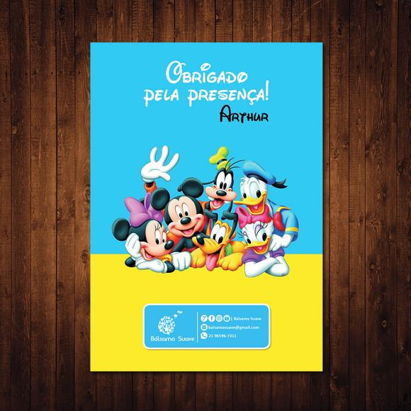 Livro de Colorir / Turma do Mickey / 15x21cm