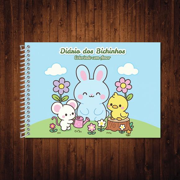 Livro de Colorir Fofinhos Goods Espiral A5