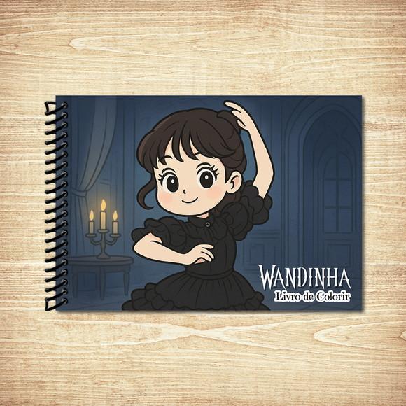 Livro de Colorir Fofinhos Goods Wandinha Espiral A5