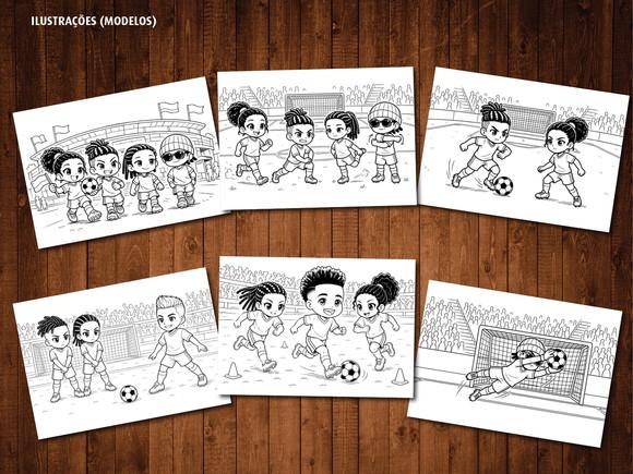 Livro de Colorir Gagambô a Magia da Copa do Mundo Wire-o A5