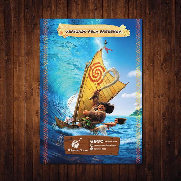 Livro de Colorir Moana e Maui Giz de Cera
