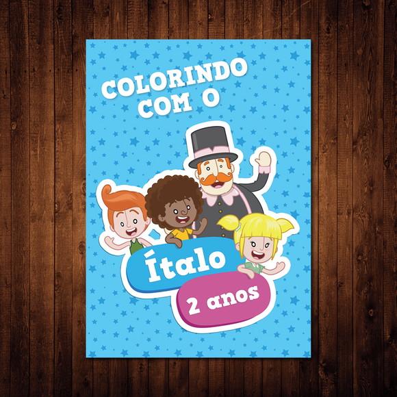 Livro de Colorir Mundo Bita (15x21cm)