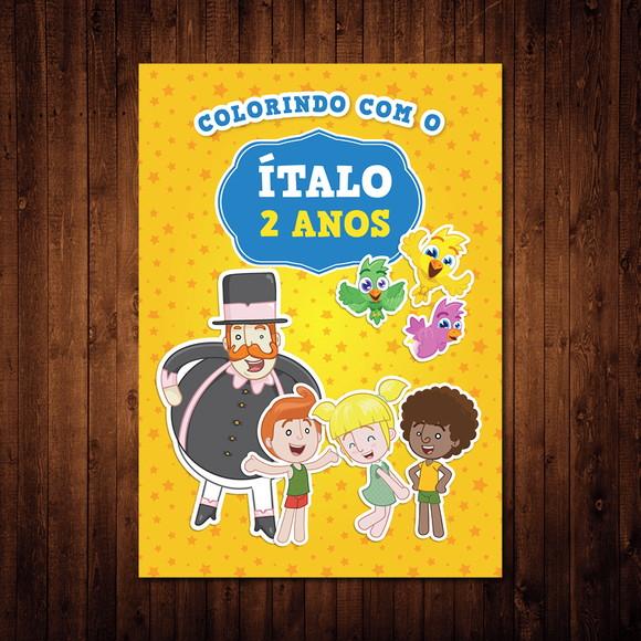 Livro de Colorir Mundo Bita (15x21cm)