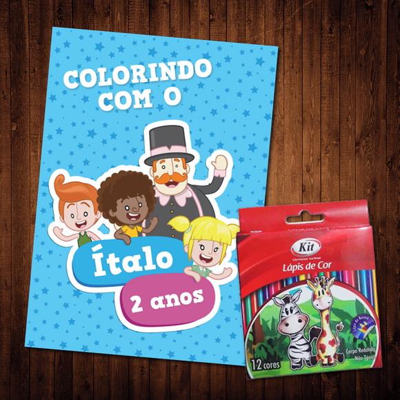 Livro de Colorir Mundo Bita (Lápis de Cor)