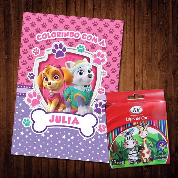 Livro de Colorir Skye & Everest / Patrulha Canina