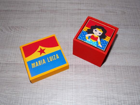 Mulher Maravilha Baby / Jogo da Memória / mdf / 7 Pares