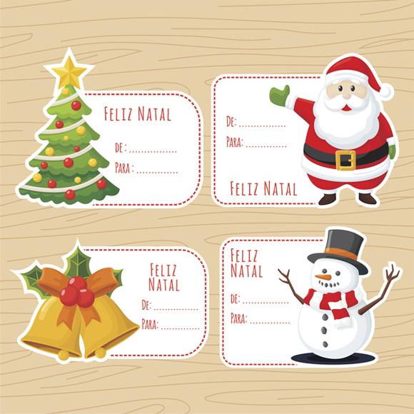 Natal / Kit 50 Adesivos