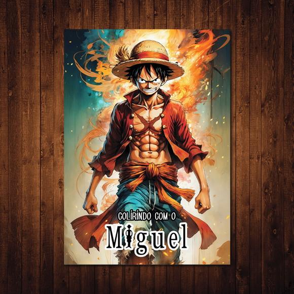 One Piece / Livro de Colorir / 15x21cm / 12 Desenhos