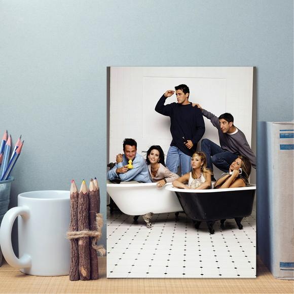 Placa Friends / 20x30cm / MDF / 3mm