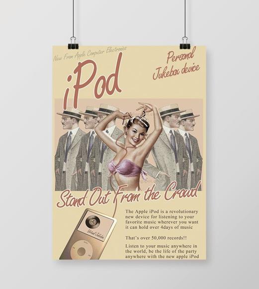 Pôster iPad / Vintage