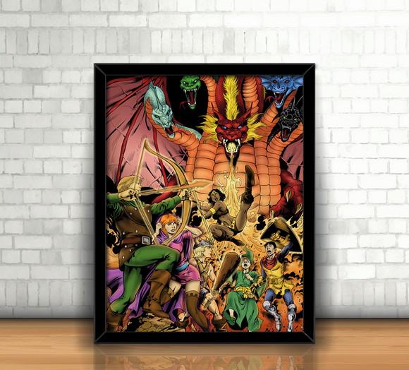 Quadro / Caverna do Dragão