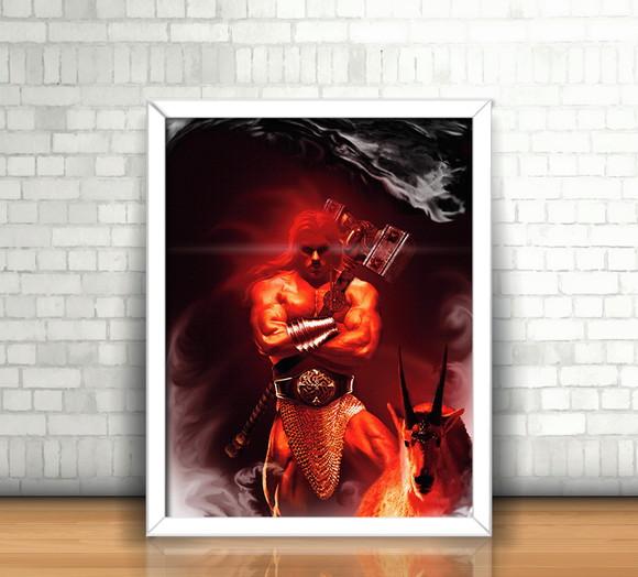 Quadro / Caverna do Dragão