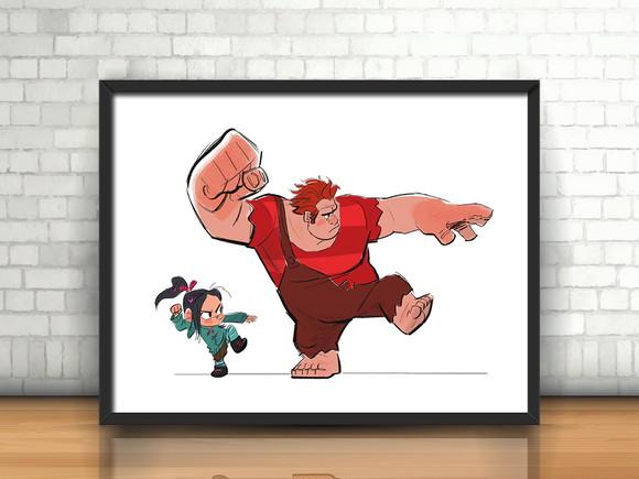 Quadro / Detona Ralph