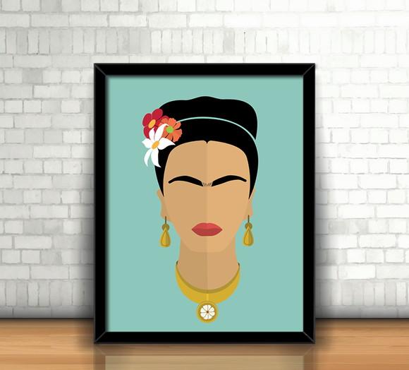 Quadro / Frida Kahlo (20x30cm)