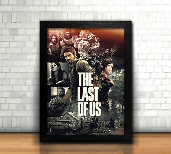 Quadro / The Last Of Us / 20x30cm / com Vidro