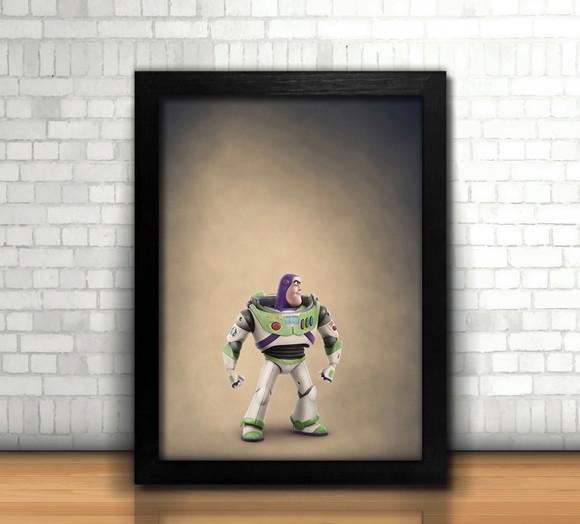 Quadro / Toy Story / 20x30cm / com Vidro