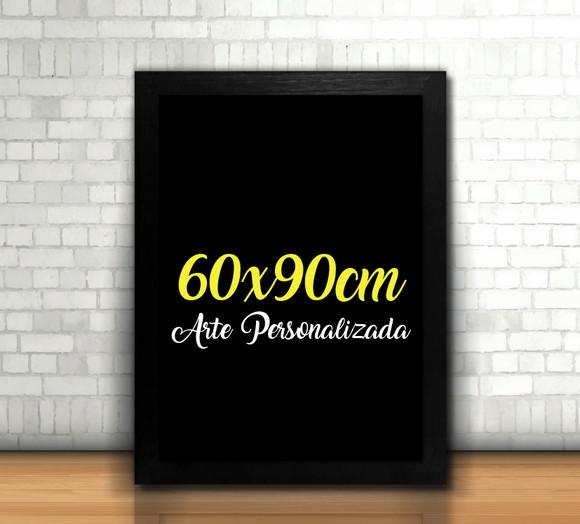 Quadro 60x90cm / Arte Personalizada / sem Vidro