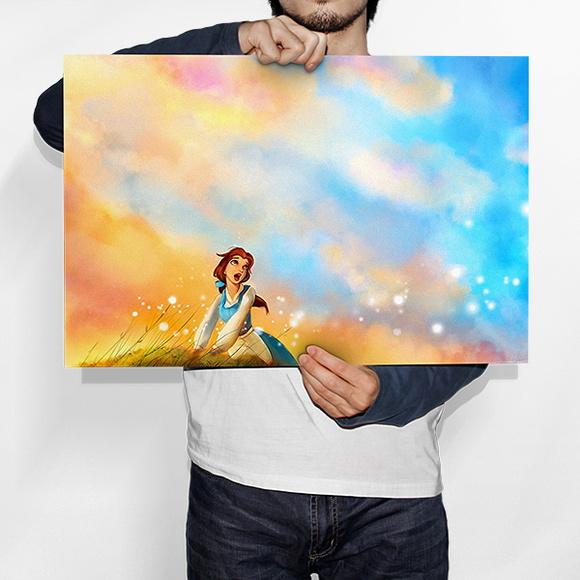 Quadro A Bela e a Fera