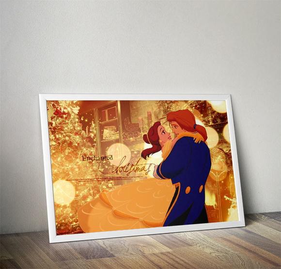 Quadro A Bela e a Fera