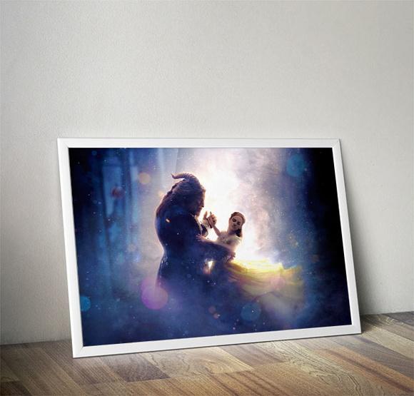 Quadro A Bela e a Fera