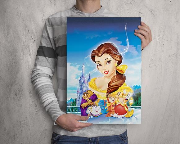 Quadro A Bela e a Fera