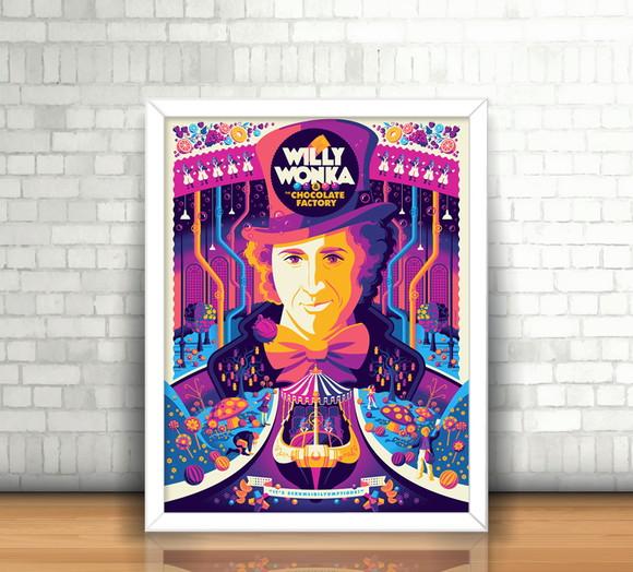 Quadro A Fantástica Fábrica de Chocolate