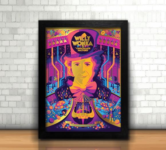 Quadro A Fantástica Fábrica de Chocolate